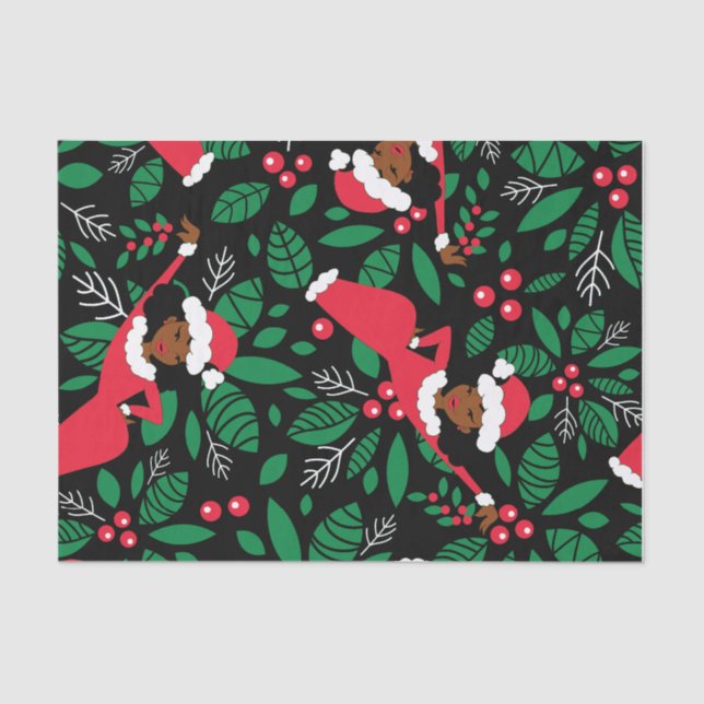 Meet Me Under the Mistletoe Tissue Paper (Front)