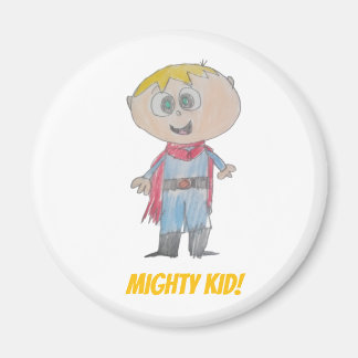 Meet Mighty Kid! Magnet