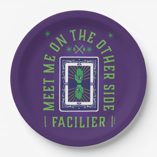 Meet on the Other Side  Facilier Paper Plates