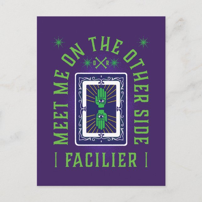 Meet on the Other Side | Facilier Postcard (Front)