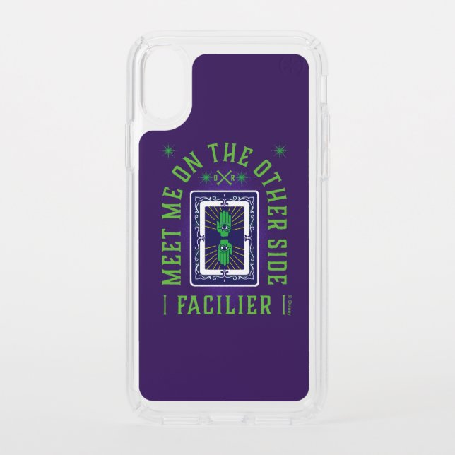 Meet on the Other Side | Facilier Speck iPhone XS Case (Front)