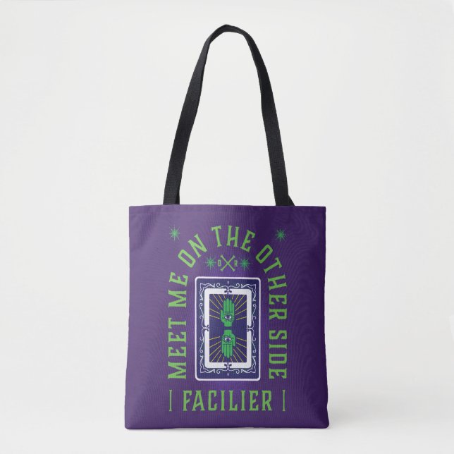 Meet on the Other Side | Facilier Tote Bag (Front)