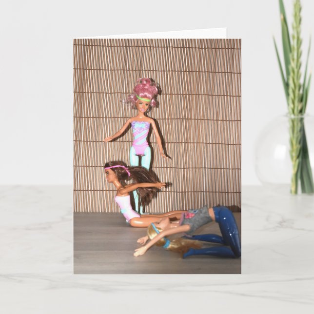 Meet the Gym Girls. Card (Front)