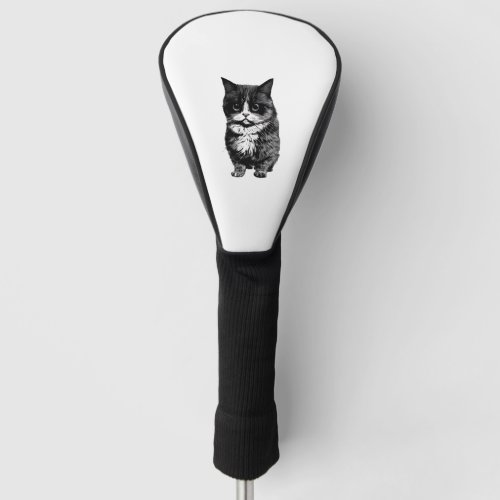 Meet the Munchkin Cat Classic T_Shirt 1 Golf Head Cover