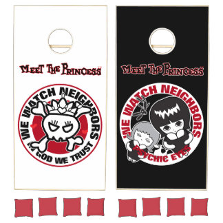 Meet The Princess Official Seals Cornhole Set