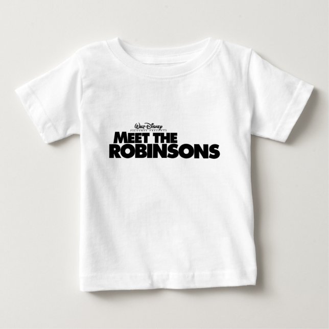 Meet The Robinsons Logo Disney Baby T-Shirt (Front)