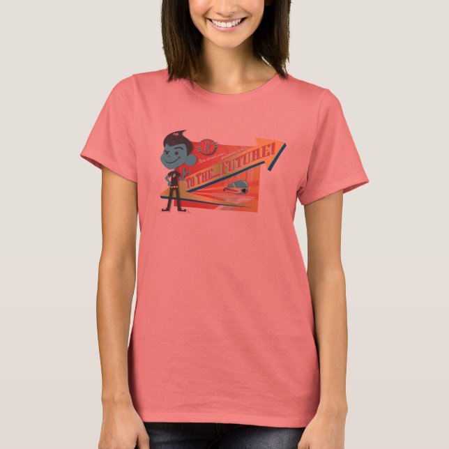 Meet The Robinsons Wilbur "To The Future!" Disney T-Shirt (Front)