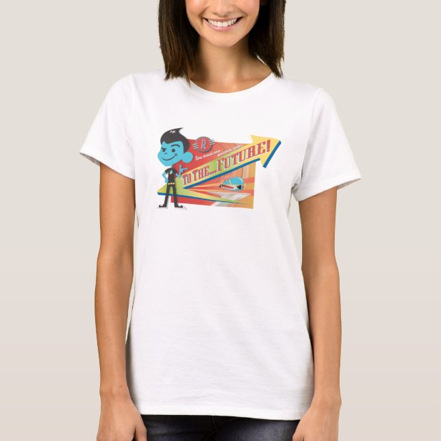 Meet The Robinsons Wilbur "To The Future!" Disney T-Shirt (Front)