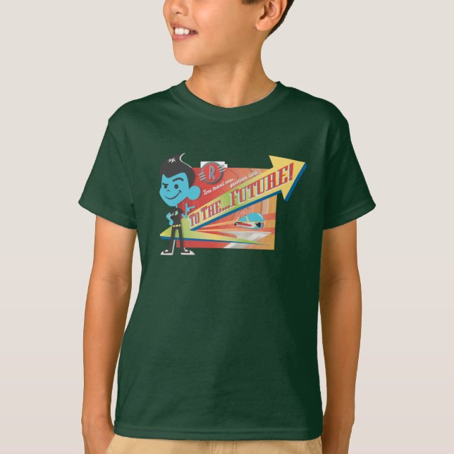 Meet The Robinsons Wilbur "To The Future!" Disney T-Shirt (Front)