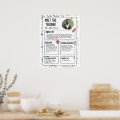 Meet The Teacher Modern Back to School Flyer Poster | Zazzle