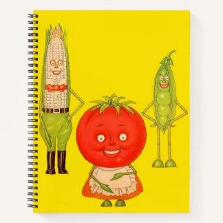 Meet the Vegetables Notebook