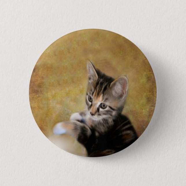 Meet Tiger Button (Front)