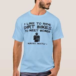 Meet Women Dirt Bike Motocross Funny Shirt Humor