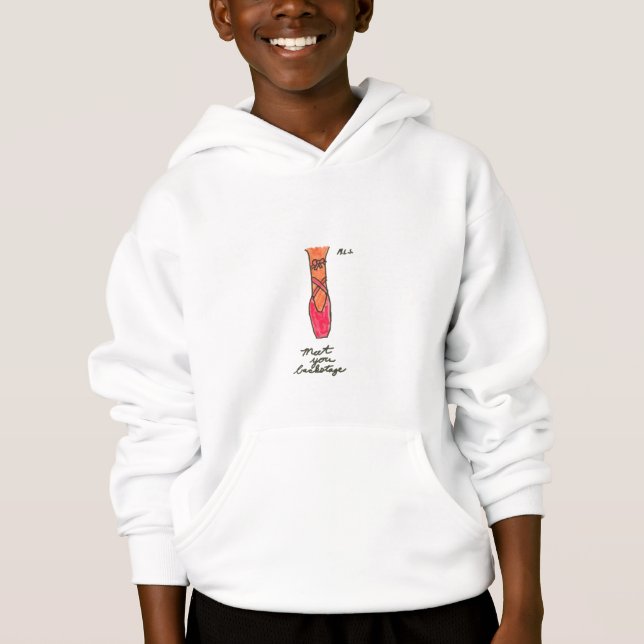Meet You Backstage Jacket Hoodie (Front)