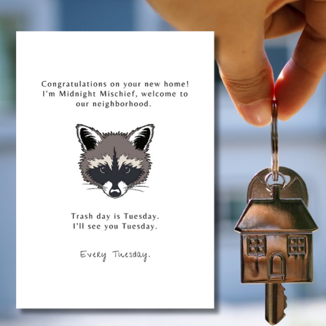 Meet your new neighbor - Funny Greeting Card (Welcome to the neighborhood!)