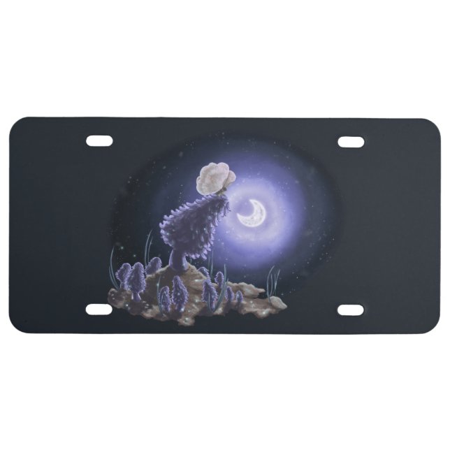 Meeting at Moonlight License Plate (Front)