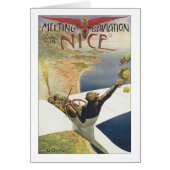 Meeting Aviation Nice Travel Poster (Front)