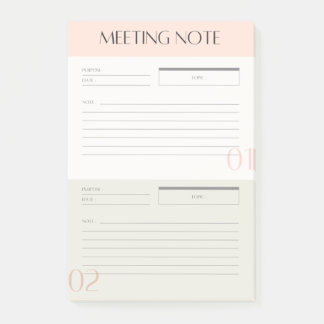 Meeting notes makes business easier