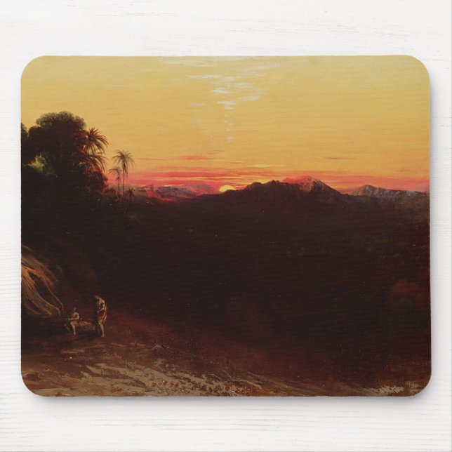 Meeting of Jacob and Esau Mouse Pad (Front)