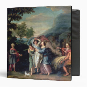 Meeting of Jacob and Laban with Rachel, Leah and S Binder
