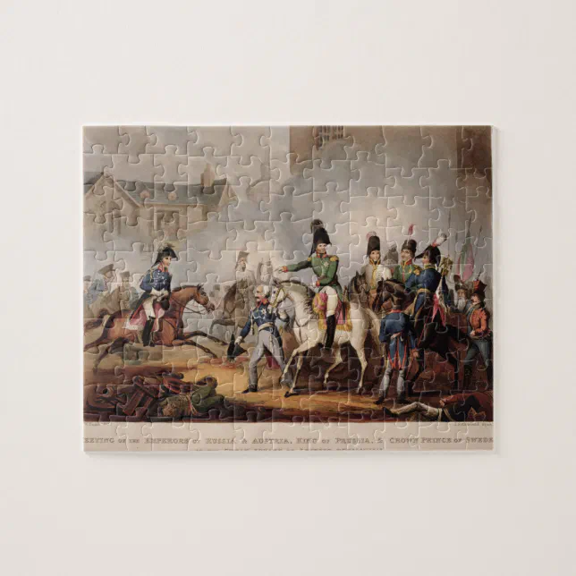 Meeting of the Emperors of Russian and Austria, Ki Jigsaw Puzzle Zazzle
