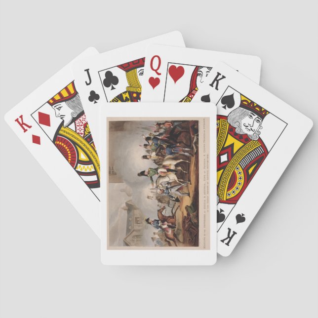 Meeting of the Emperors of Russian and Austria, Ki Poker Cards (Back)