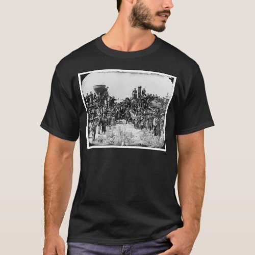 Meeting of the Rails _ Promontory Point Utah 1869 T_Shirt