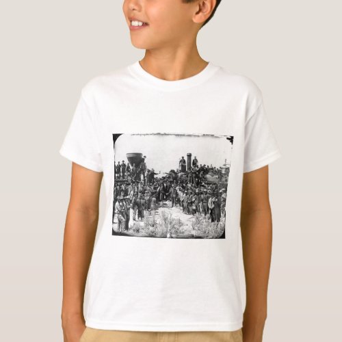 Meeting of the Rails _ Promontory Point Utah 1869 T_Shirt