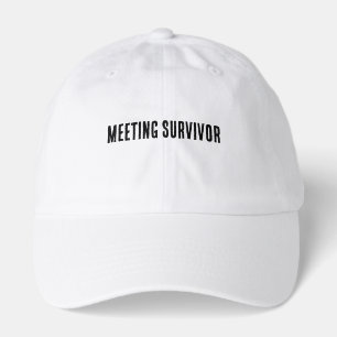 Meeting Survivor - Meme hoodie Hat