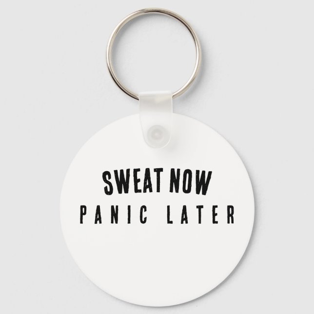 Meeting Survivor - Meme hoodie Keychain (Front)