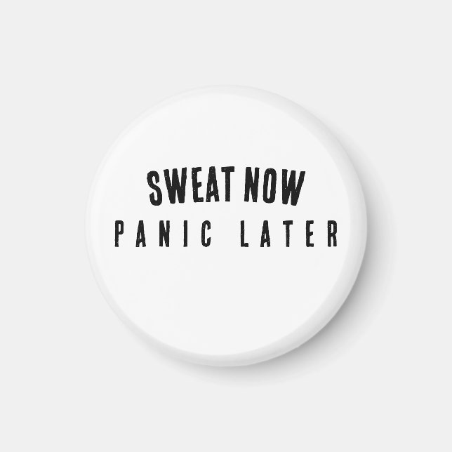 Meeting Survivor - Meme hoodie Magnet (Front)