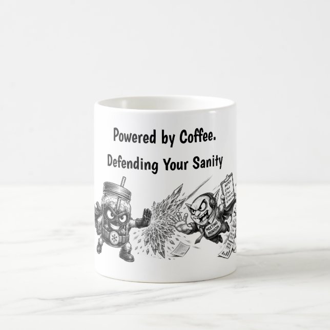 Meetings Fear This  Coffee Mug (Center)