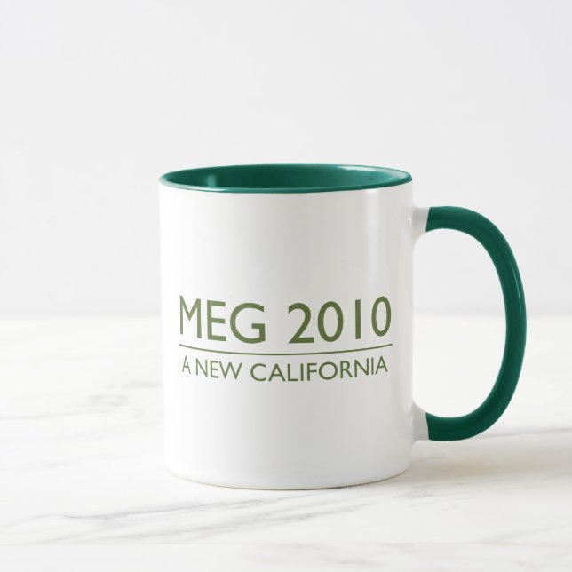 Meg Whitman For Governor Mug (Right)