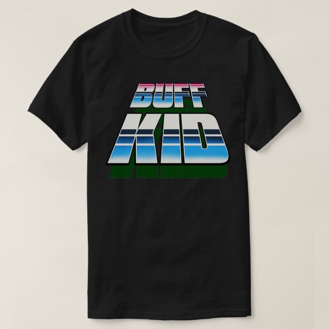 Mega Buff Kid 1 T-Shirt (Design Front)