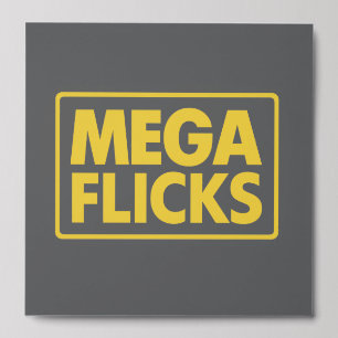 MEGA FLICKS PEEL AND STICK PHOTO TILE
