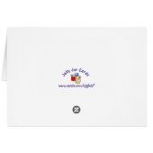 Mega Happy 21st Birthday Card (Back Horizontal)