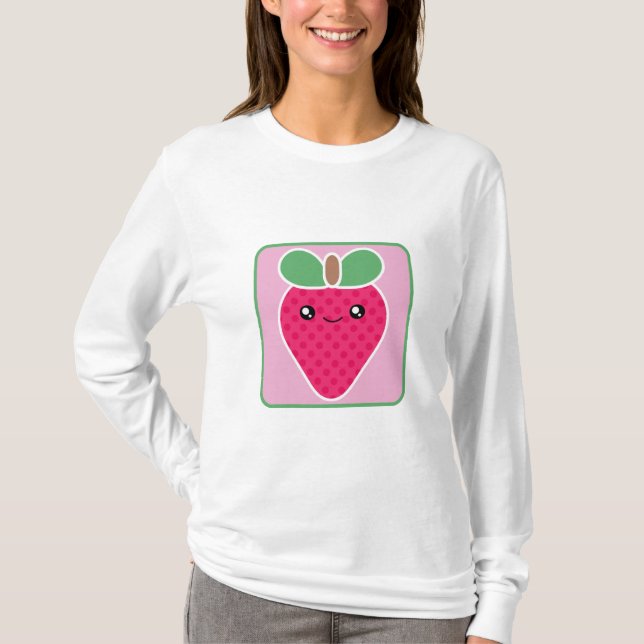Mega Kawaii Strawberry T-Shirt (Front)