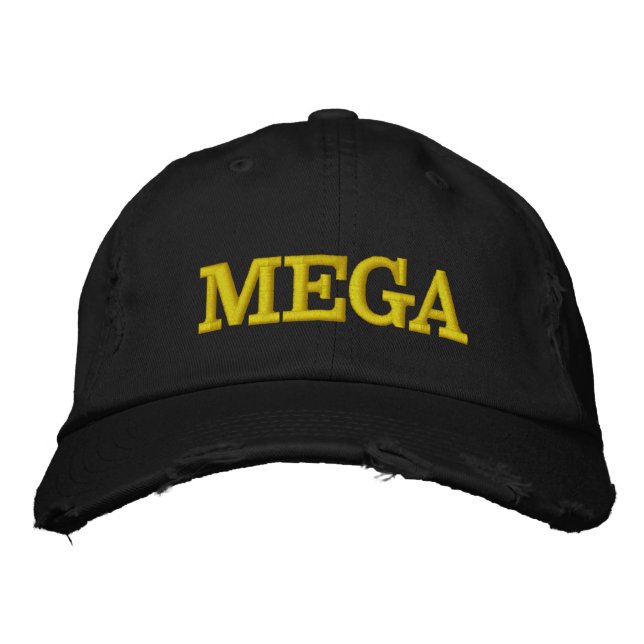 MEGA-Keps! Embroidered Baseball Cap (Front)