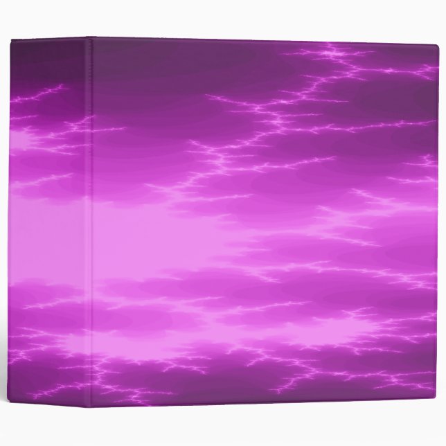 Mega Lightning Fractal Binder (Front/Spine)