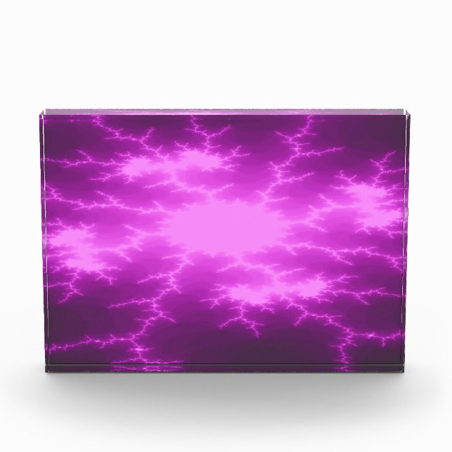 Mega Lightning Fractal Decoration Award (Front)