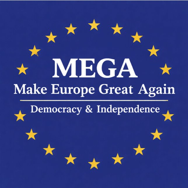 MEGA, Make Europe Great Again, democracy, independ Trucker Hat (Creator Uploaded)