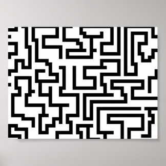 Mega Maze Poster