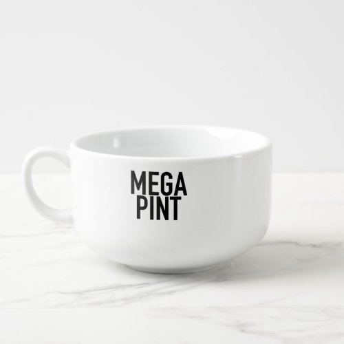 MEGA PINT Mug Bowl Drinking Cup Coffee Wine Beer