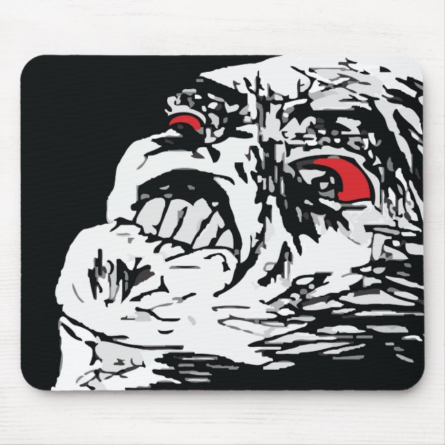 Mega Rage Mouse Pad (Front)