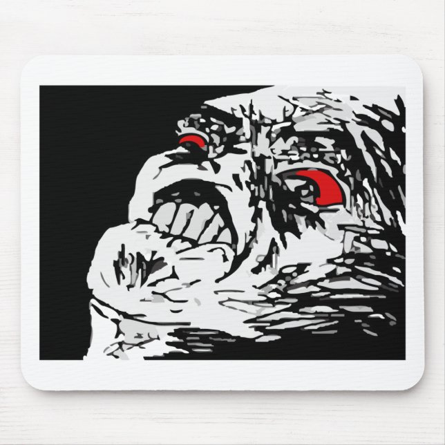 Mega Rage Mouse Pad (Front)