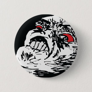 Mega Rage Pinback Button