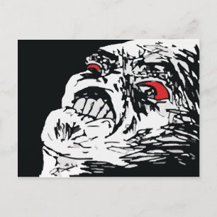 Mega Rage Postcard
