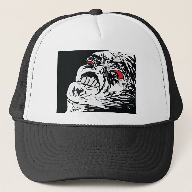 Mega Rage Trucker Hat (Front)