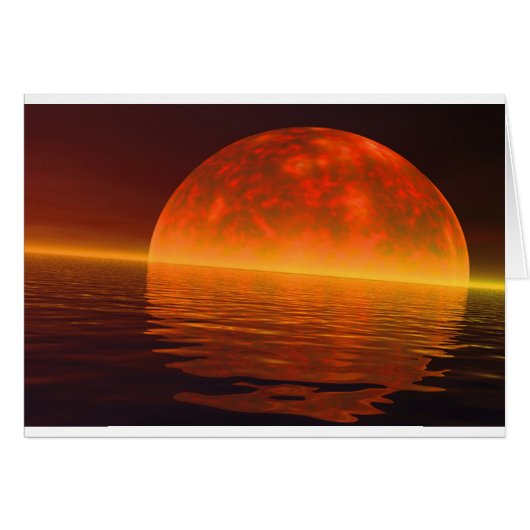 Mega-sunset Cards (Front Horizontal)