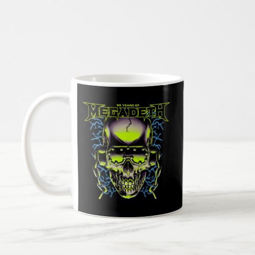 Megadeth  35 Years Of Vic Coffee Mug